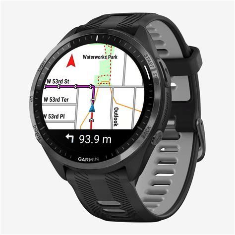 Garmin Forerunner 965 DLC Titan GPS Running And Triathlon Watch Black