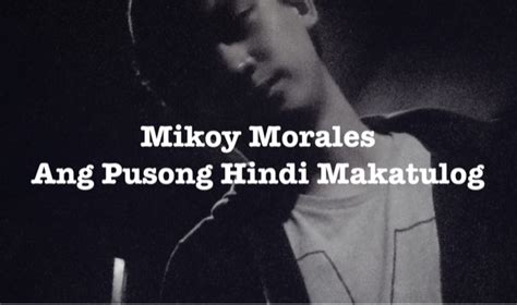 Mikoy Morales Releases Single Pusong Hindi Makatulog KUMAGCOW