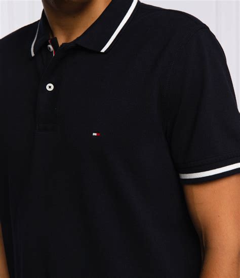 Polo Regular Fit Pique Tommy Hilfiger Navy Blue Gomez Pl En