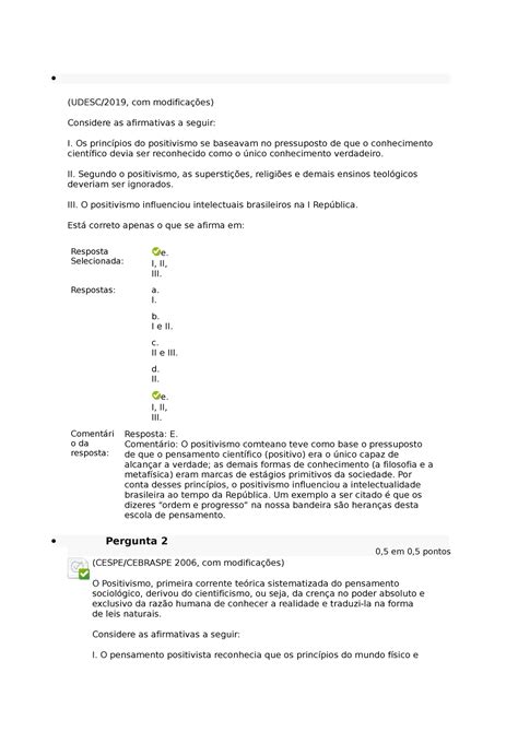 Questionario Ciencias Sociais Udesc Modifica Es