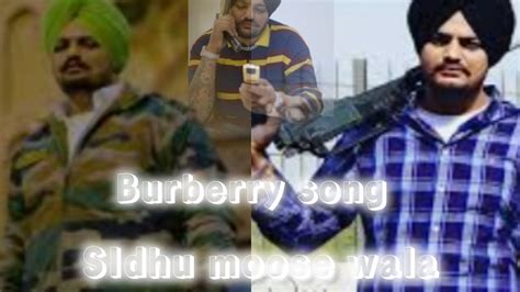 Burberry Song Long Video Sidhu Moose Wala Video Youtube