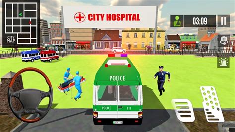 Police Emergency Ambulance Van Driving Simulator Android Gameplay