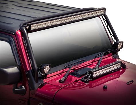 Westin Jeep Wrangler LED Light Mounts Westin LED Light Mounts For