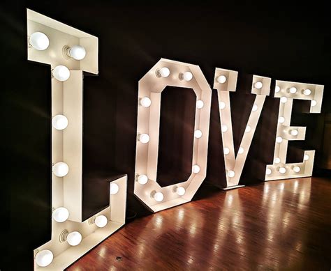 3 Ft 4 Ft Sign Love Extra Large Marquee Letters Light Up Etsy