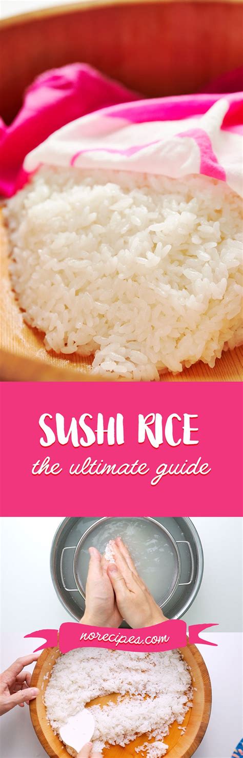 Sushi Rice Recipe Tutorial - How to make Sushi Rice with step-by-step ...