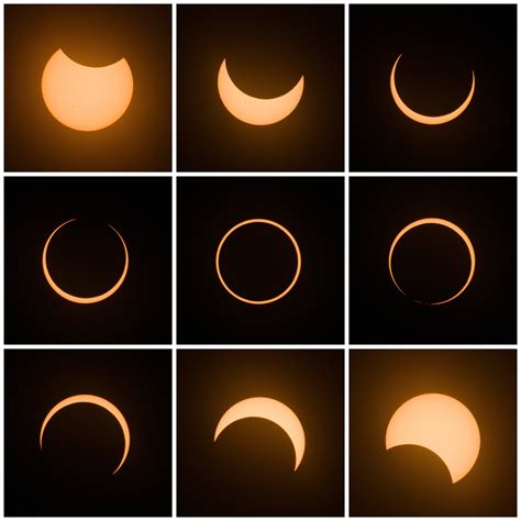 2023 Annular Eclipse Collage - 2023 Annular Eclipse - Photo Gallery ...