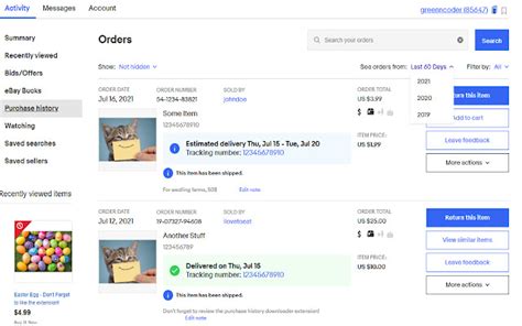 Ebay Purchase History Downloader Chrome Web Store