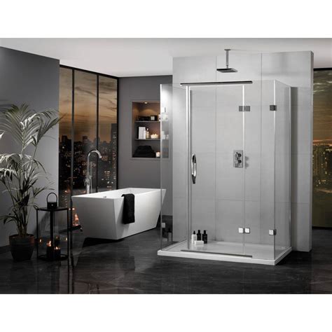 Aquadart Frameless 3 Sided Shower Enclosure In 8 Sizes