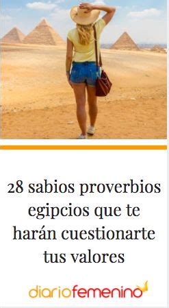 28 sabios proverbios egipcios que te harán cuestionarte tus valores