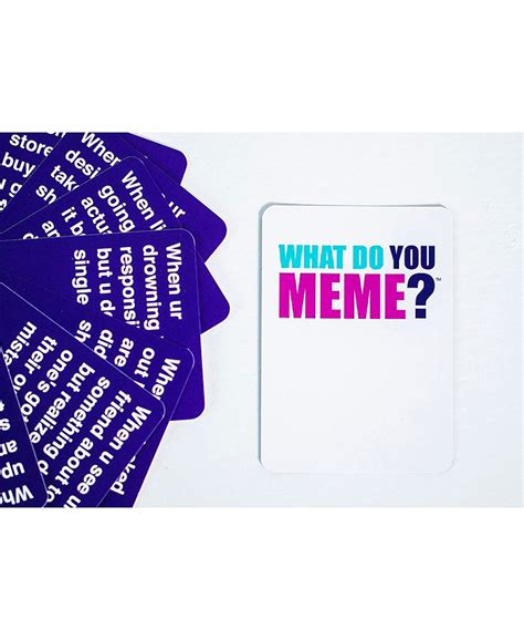 What Do You Meme Card Game - Macy's