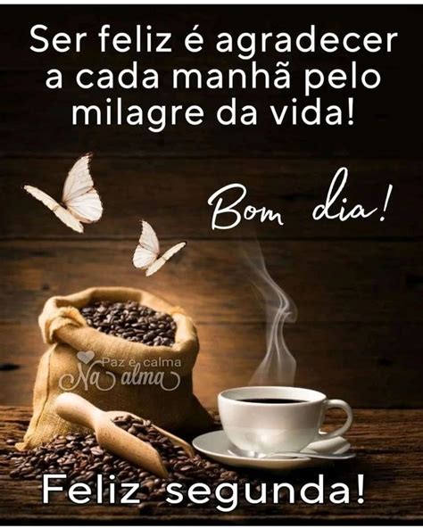 Pin Em Bom Dia Feliz Segunda Feira