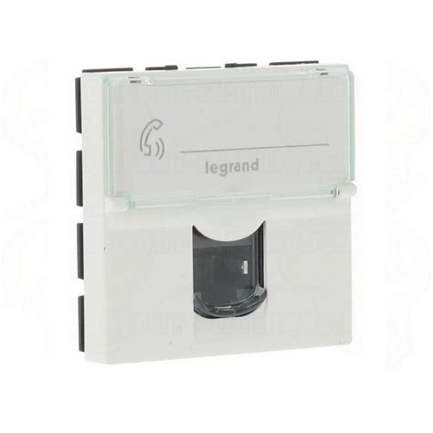 Noyau RJ45 Mosaïque LEGRAND FTP Cat6 2 modules Advanced Office