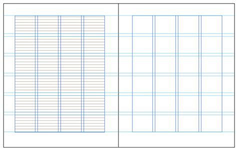 Use a layout grid in InDesign to create a dynamic book design