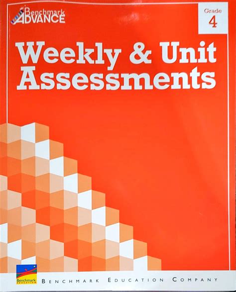 Benchmark Advance Weekly Unit Assessments Grade C