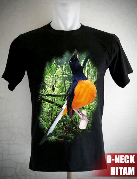 Jual Kaos Burung Murai Batu Borneo Di Lapak Kaoskaoscorp Bukalapak