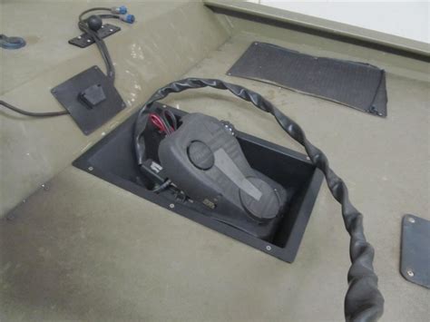 Recessed Trolling Motor Pedal Tray