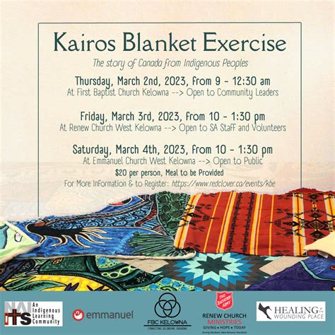 Okanagan Kairos Blanket Exercises — Red Clover