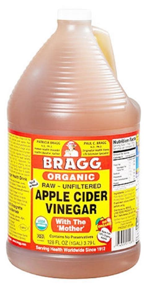 Bragg Organic Raw Unfiltered Apple Cider Vinegar with The Mother, 128 ounce | Pricepulse