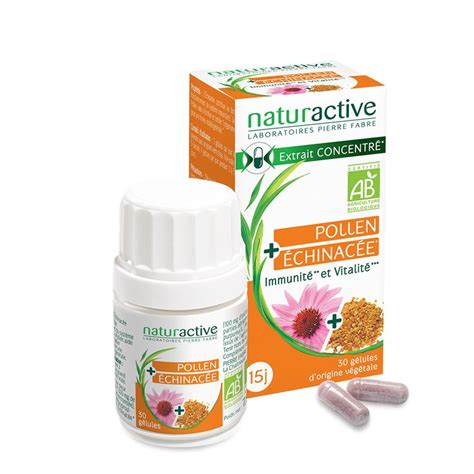 Naturactive Pollen Echinac E Bio Immunit Et Vitalit Extrait Concentr