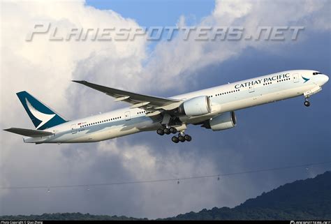 B KPR Cathay Pacific Boeing 777 367ER Photo By Qiao Zheng ID 719887