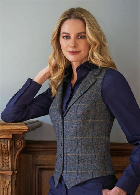 Brook Taverner Nashville Tweed Waistcoat BT2310 Activewear Group