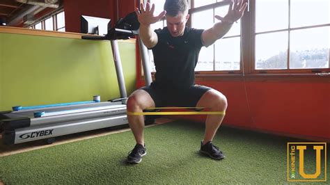 Banded Squats Kinetic U Exercise Series YouTube