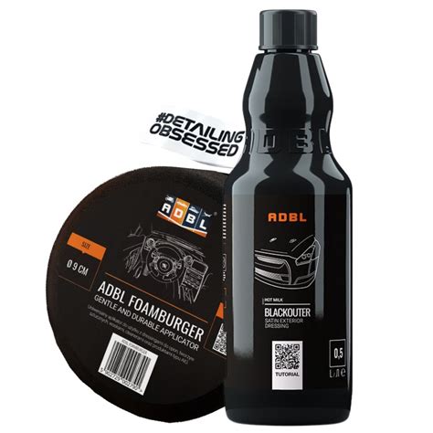 ADBL BLACKAUTER dressing do plastików 500ml ADBL Motoryzacja EMPIK