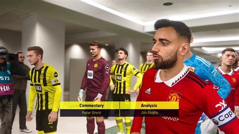 Manchester United Vs Borussia Dortmund Efootball Youtube