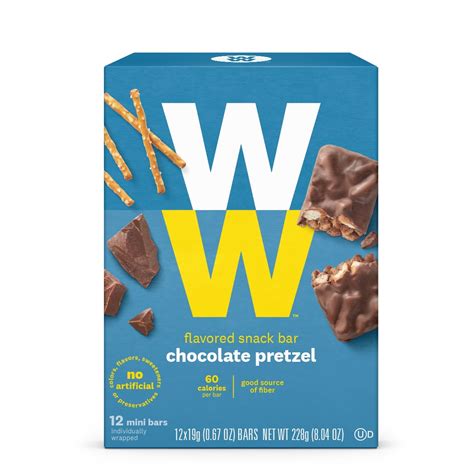 Weight Watchers Chocolate Pretzel Mini Bar