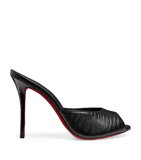 Christian Louboutin Me Dolly Embossed Mules Harrods Us