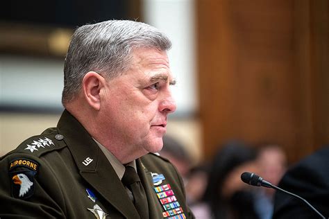 U.S. Army General Mark Milley states Potential for Great Power Conflict 'Increasing ...