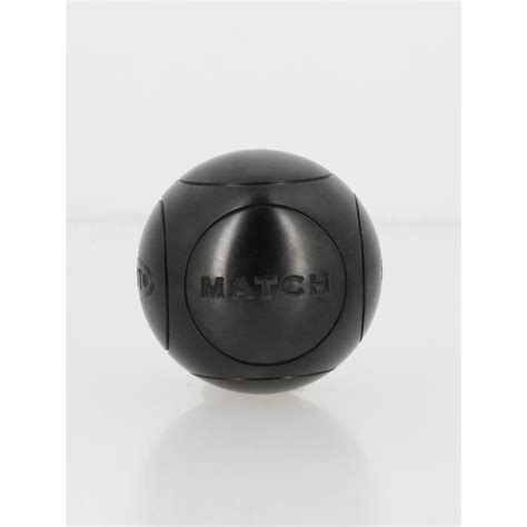 Boules de pétanque Match noire 1 71 mm Obut 670g Noir Cdiscount Sport