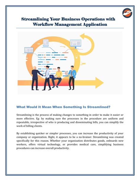 Ppt Streamlining Your Business Operations With Workflow Management