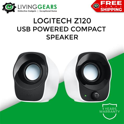 Logitech Z120 Z121 S150 Multimedia Computer Stereo Speaker Usb