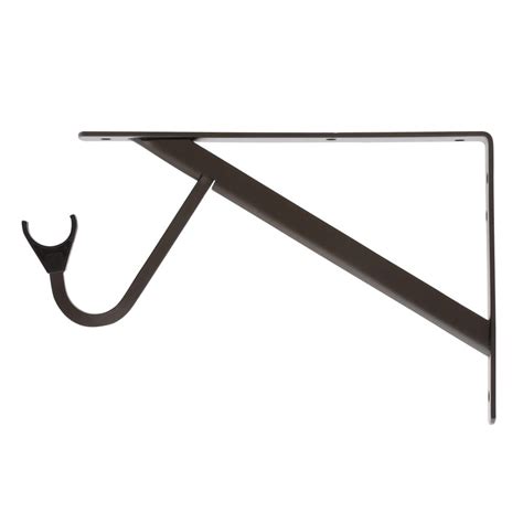 Closet Pro In Heavy Duty Bronze Shelf And Rod Bracket Rp