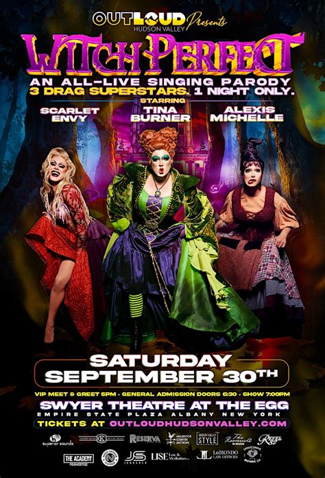 Witch Perfect Starring Tina Burner Alexis Michelle Scarlet Envy Big Gay Hudson Valley