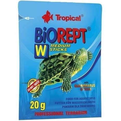 Tropical Biorept W Medium Sticks With Gammarus Aquatic Pond Mud