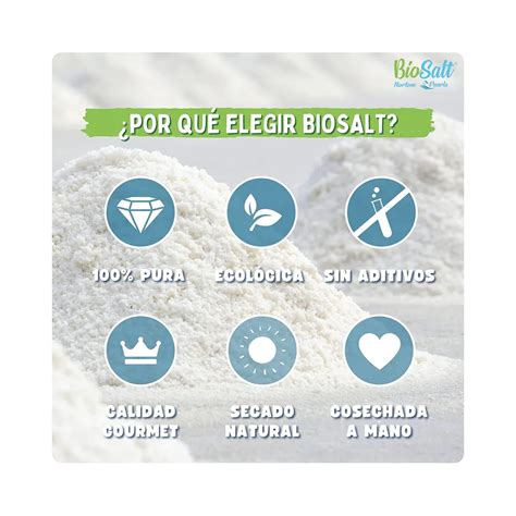 Sal Marina Virgen Ecológica Bolsa Gruesa 650g BioSalt Pearls