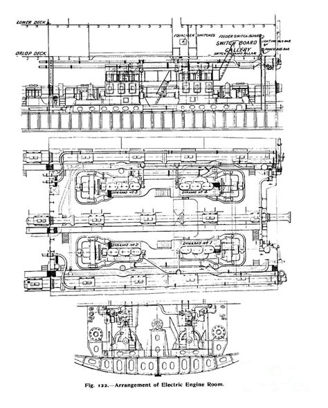 Titanic Engine Room Map