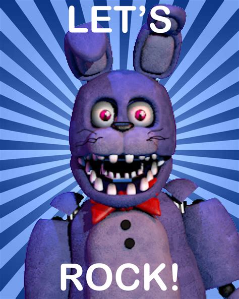 The Joy Of Creation Posters Remake Bonnie By Bugmaser On Deviantart