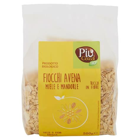 FIOCCHI AVENA MIELE MAND BIO PIU CEREALI GR 500 Tigros