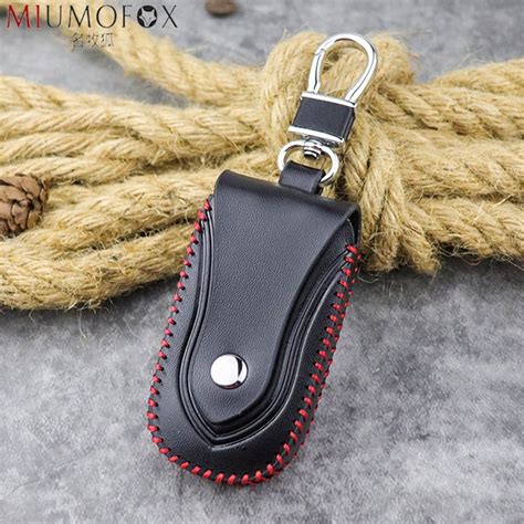 Genuine Leather Unisex Key Wallet Multifunction Organizer Bag Men Car