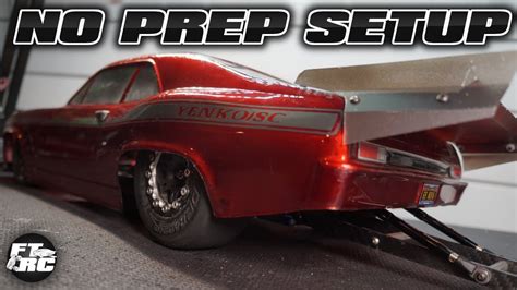 Rc No Prep Diff Changes And Alignment Rc Drag Racing Setup Youtube