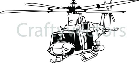 Bell UH 1Y Venom Vector File SVG Etsy