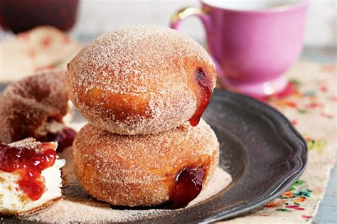 Strawberry Jam Doughnuts Recipe Au