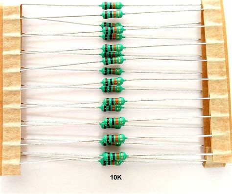 10k Ohm resistor 100 piece( PRICE incld GST) at Rs 50/pack | Power ...