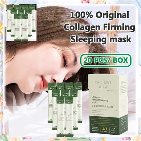 Anti Aging Sleeping Mask Collagen 20pcs Pampabata Ng Mukha