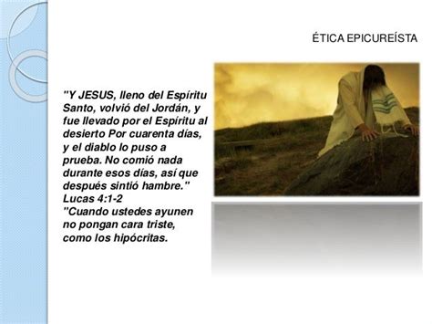 Jesús Y La Etica