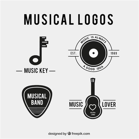 Logotipos Musicales Vector Gratis