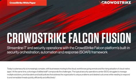 Crowdstrike Falcon Fusion Crowdstrike